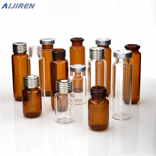 Aijiren 20ml crimp headspace glass vials in 5.0 borosilicate glass for GC/MS